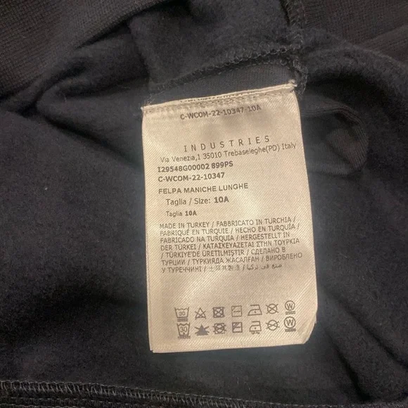 Moncler Black Graphic sweatshirt (boys) - Picture 8 of 9